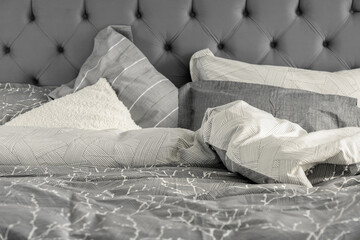 Go to bed for a nap. Sleeping bed. Sheets. Sleep on the bed.