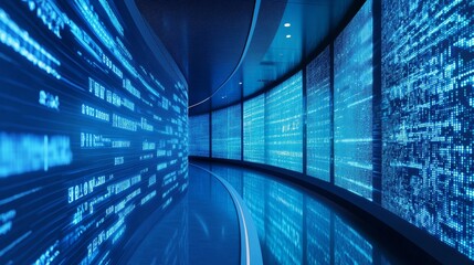 Fototapeta premium Analyst working with Business, Concept digital transformation technology strategy, Analytics and Data Management System on computer, make a report with KPI and metrics connected to database.