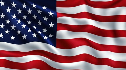 Fototapeta premium Flag of the United States of America