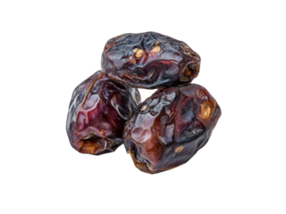 Big dates isolated on transparent background.