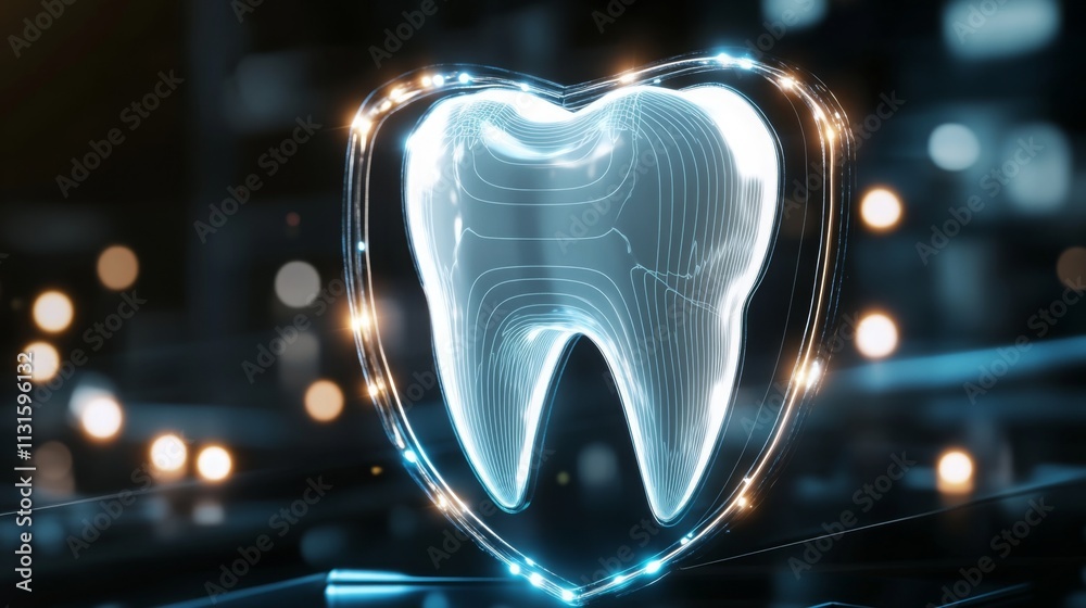 Poster advanced artificial intelligence in dentistry demonstrates protective measures for dental health. th