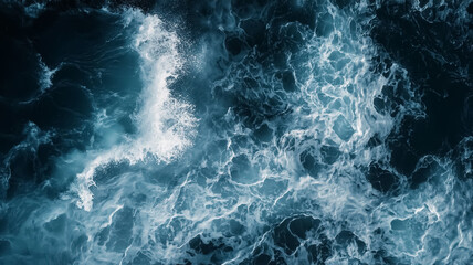 Fototapeta premium Abstract blue background. Modern simple blue design. Minimal shapes