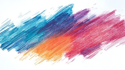 Hand drawn sketch line hatching. Felt-tip pen, marker color texture art grunge texture on white background
