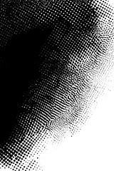 Grafik aus dem Set: abstrakte punkte, Dynamik, schwarz-wei&szlig;, pointilismus