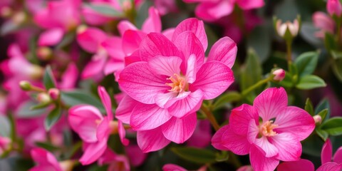 Bright and vibrant pink peony flowers creating a stunning background, vibrant, background, petals