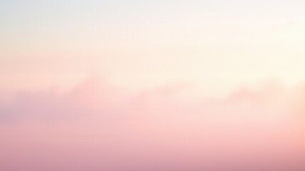 Obraz premium A dreamy background featuring a hazy and serene landscape with soft pastel colors and misty clouds, creating a peaceful and tranquil atmosphere, atmosphere, hazy, peaceful