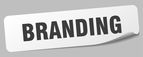 Fototapeta premium BRANDING STICKER