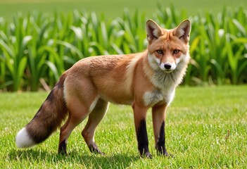 red fox vulpes