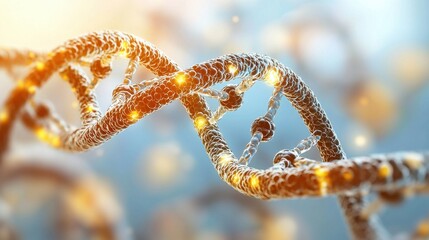 A genetic research background may involve studying the structure and function of DNA molecules, analyzing genetic variations and mutations