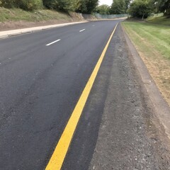 road in the countryside