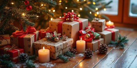 Christmas Gifts and Festive Decor