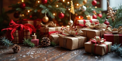 Christmas Gifts and Festive Decor