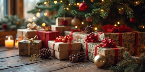 Christmas Gifts and Festive Decor