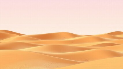 Golden Sands: A Serene Desert Landscape for Nature Lovers and Travel Enthusiasts