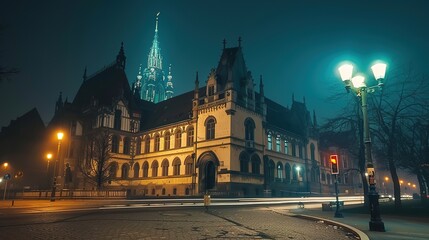 Obraz premium City Hall in Wroclaw