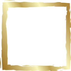 Obraz premium Grunge golden frame. Luxury design