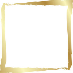 Obraz premium Grunge golden frame. Luxury design