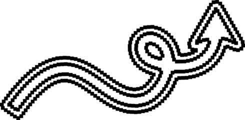 Arrow collection pixels, 8-bit, pointers, cursors