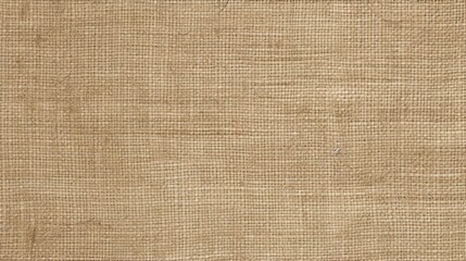 Natural Burlap Fabric Texture Background