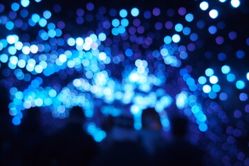 Fototapeta premium Blurred background of Gwangmyeong Cave, Gyeonggi Province, South Korea
