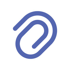 The image shows a simple pixel art representation of a blue spiral that forms a closed loop.