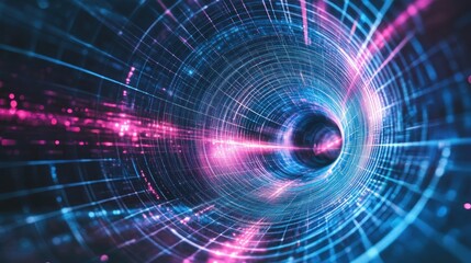 Digital Vortex: A Journey Through Cyberspace