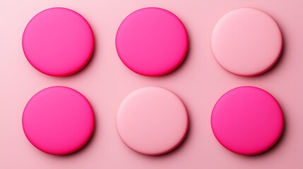 Colorful circular arrangements a close-up on minimalist graphic design aesthetics