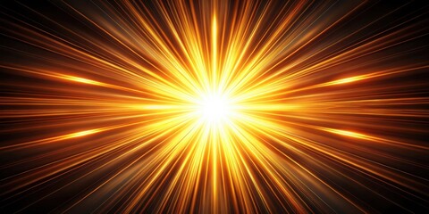 Obraz premium A dynamic explosion of radiant light bursting through darkness , burst, glowing, radiant, illumination, explosion