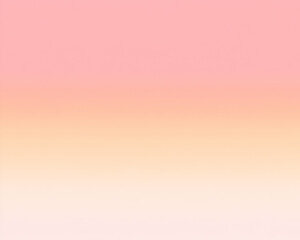 A soft gradient background transitioning from pink to peach hues.