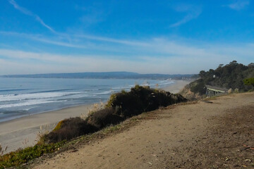 Pacific Ocean, Blue Waves, Beach