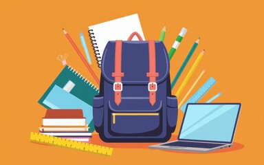 Back to school concept 