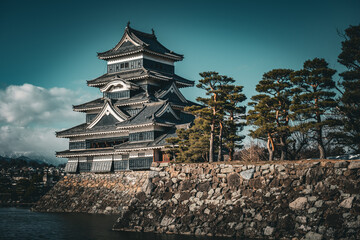 Fototapeta premium 冬の松本城