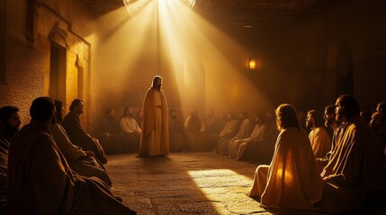 Capturing the joy of faith in a moment of spiritual significance.