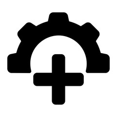 Obraz premium safety Solid icon