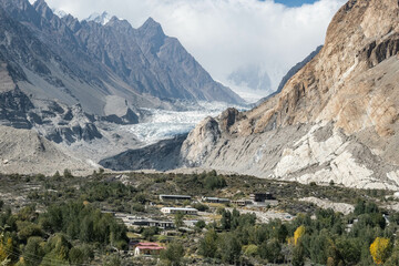 The beautiful Passu Cones, Passu, Gojal, Baltistan, Pakistan