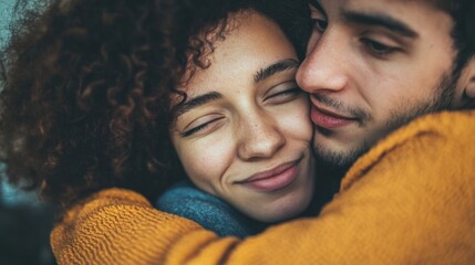 Compassionate scene of friends supporting one another, with one friend comforting another, creating a visual of peer support for mental health