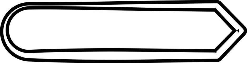 Obraz premium Tag and ribbon line icon set. Decorative sale badge