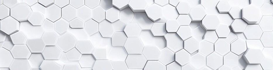 Abstract Geometric Hexagon Pattern Background Design