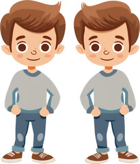 Fototapeta premium 쌍둥이, 형제, 자매, 사람,Twins, brothers, sisters, people
