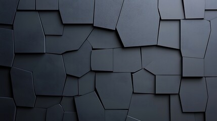Artistic black textured wall design modern interior background contemporary abstract concept