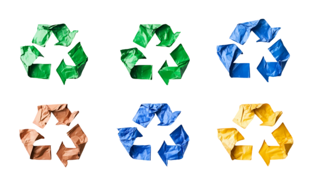 recycle Syble on transparent background