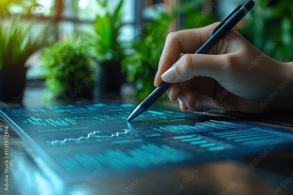 Aufkleber Quality Control and Cost Management in Business Strategy Digital Analysis of Performance and Efficiency
