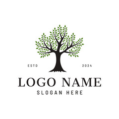 Obraz premium tree logo concept 