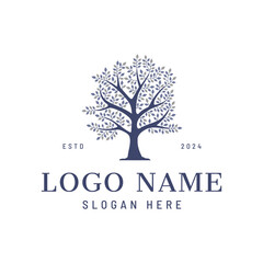 Obraz premium tree logo concept 