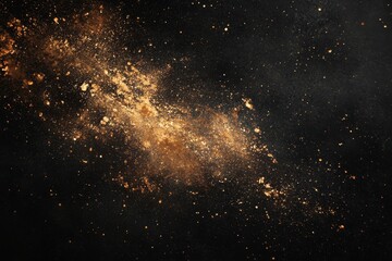 Obraz premium Cosmic dust and gas nebula in deep space.