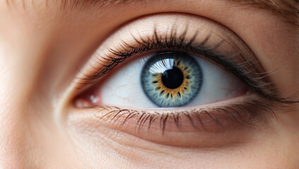 Obraz premium Close-up Detail of Beautiful Female Eye