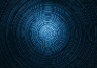 Striking abstract blue background with circular gradient, creating mesmerizing effect. swirling patterns evoke sense of depth and tranquility