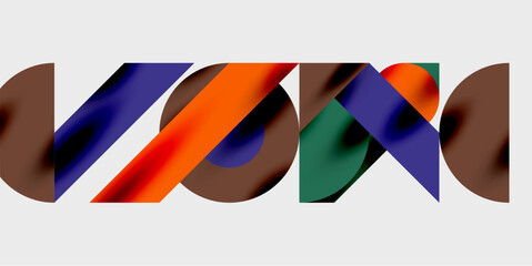 Vibrant abstract background circles with smooth gradients, creating a dynamic and modern design. Ideal for creative, tech, or contemporary-themed projects