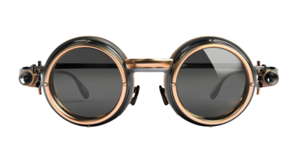 Stylish Steampunk-Inspired Sunglasses for Unique Fashion Statements and Accessories