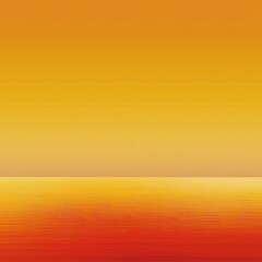 Fototapeta premium Golden hour gradient blending warm yellows, oranges, and reds
